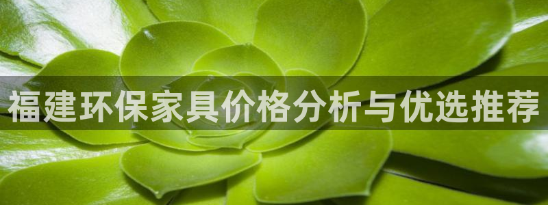 意昂5(KGAME)官网主管：福建环保家具价格分析与优选推荐