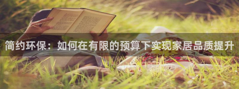 意昂5(KGAME)平台注册会员：简约环保：如何在有限的预算